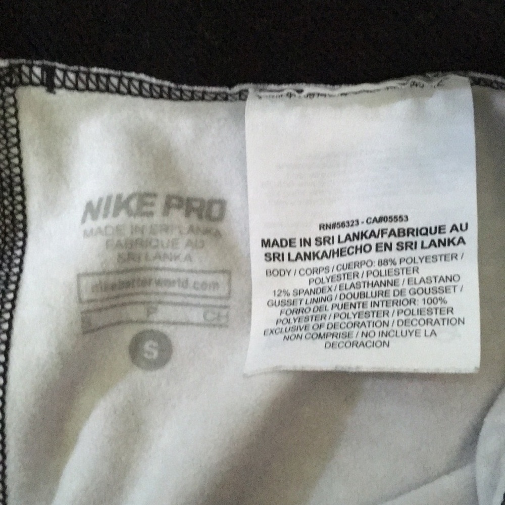 Girls Nike Pro Leggings - Picture 4 of 4